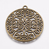 Alloy Pendants PALLOY-ZN33091-AB-FF-2