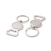 Rack Plating Zinc Alloy Keychain KEYC-C052-02P-3