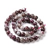 Natural Plum Blossom Tourmaline Beads Strands G-P477-01B-01-3