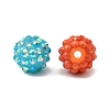AB-Color Resin Rhinestone Beads RESI-S315-12x14-M-3
