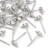 SHEGRACE Brass Stud Earring Findings XGRQ58806-769P-1