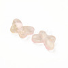 Two Tone Transparent Spray Painted Glass Beads GLAA-Q092-04-C02-3