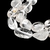 Natural Quartz Crystal Beads Strands G-I351-B08-01-3