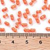 Baking Paint Glass Seed Beads SEED-A033-04F-3