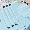 Transparent PVC Plastic Bead Storage Tubes AJEW-CY0002-92B-6