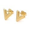 PVD Vacuum Plating 304 Stainless Steel Stud Earring EJEW-C099-03GP-3