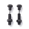 304 Stainless Steel Screw Bolt Ear Taper Stretcher for Woman Men EJEW-F312-08EB-1