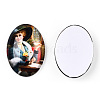 Glass Cabochons GGLA-T004-01E-2