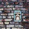 Rectangle Vintage Metal Iron Sign Poster AJEW-WH0157-162-5
