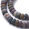 Natural Ocean Jasper Beads Strands G-F668-06-B-3