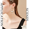 30Pcs 5 Styles Crystal Glass Rhinestone Pendants RB-TA0001-09-9