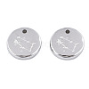 Non-Tarnish 316 Surgical Stainless Steel Charms STAS-S116-418E-P-2