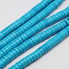 Synthetic Turquoise Beads Strands X-TURQ-G110-8x4mm-06-1