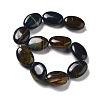 Natural Blue Tiger Eye Beads Strands G-P528-M23-01-3