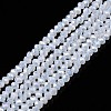 Electroplate Glass Beads Strands EGLA-A044-J1mm-B06-1