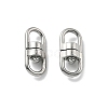 304 Stainless Steel Double Eye Swivel Clasps STAS-B082-07P-1