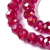 Baking Electroplate Glass Beads Strands LS-DGLA-A039-J10mm-B02-3