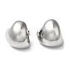 Rack Plating Brass Heart Stud Earrings EJEW-Q766-10P-1