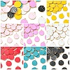 35Pcs 7 Styles Alloy Enamel Pendants ENAM-YW0008-01-2