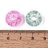 Transparent Acrylic European Beads TACR-Q013-09-4