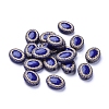 Plating Acrylic Beads X-PACR-T008-06B-3