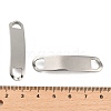 Non-Tarnish 201 Stainless Steel Connector Charms STAS-K265-02C-P-3