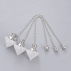 Natural Quartz Crystal Cone Dowsing Pendulums G-G771-D010-1