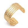 Hollow Wide Version Open Cuff Bangles BJEW-U006-03G-04-1