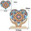 Heart DIY Diamond Painting Display Decoration Kits PW-WG56AC6-01-2