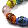 Handmade Lampwork Beads Strands LAMP-R145-06-3