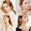 40Pcs 10 Styles Alloy Enamel Pendants ENAM-YW0005-46-6