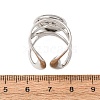 304 Stainless Steel Cuff Ring Components SA-CBA76C4-02P-04-3
