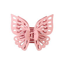 Large Frosted Butterfly Hair Claw Clip OHAR-PW0003-006A