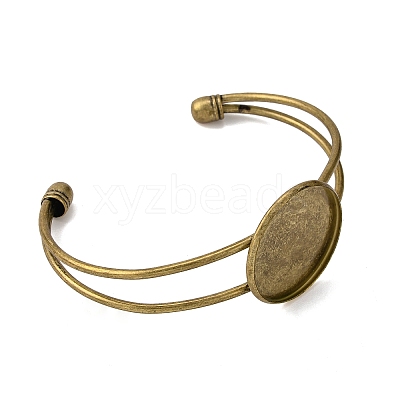 DIY Brass Cuff Bangle Making DIY-X0292-64AB-1