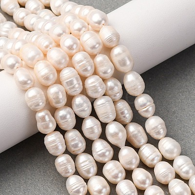 Natural Cultured Freshwater Pearl Beads Strands PEAR-L001-A-20-1