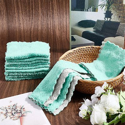 Rectangle Fibre Cleaning Cloth FIND-WH20012-30A-1