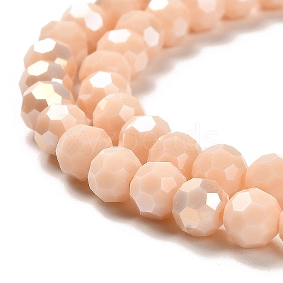 Opaque Glass Beads Stands EGLA-A035-P6mm-B05-1