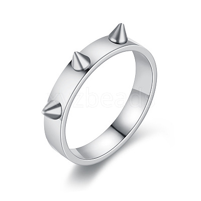 201 Stainless Steel Finger Rings FS-WG9177F-02-1