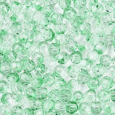 Baking Paint Electroplate Transparent Glass Seed Beads SEED-N006-07D-1