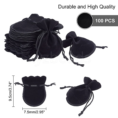 Gourd Velvet Bags LS-TP-R005-01-1