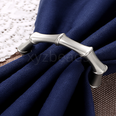 2Pcs Alloy Napkin Rings AJEW-LP0002-71S-1