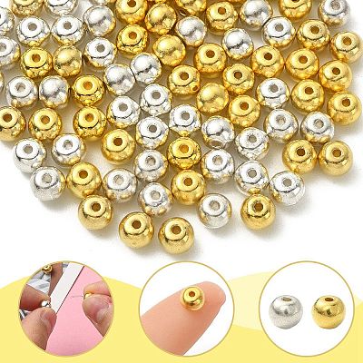 100Pcs 2 Colors Alloy Beads FIND-YW0004-05-1