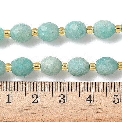 Natural Amazonite Beads Strands G-F809-A33-01-1
