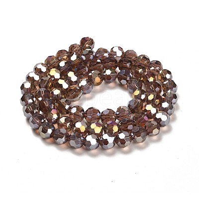 Transparent Glass Beads EGLA-A035-T8mm-B13-1