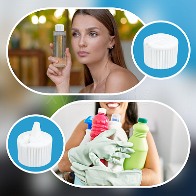Plastic Bottle Caps FIND-WH0152-708B-02-1