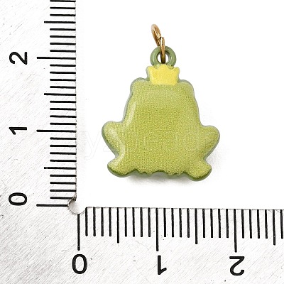 Printed 304 Stainless Steel Pendants SA-CBA59B8-02J-G-1