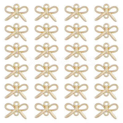 24Pcs Brass Links KK-GO0002-30LG-1