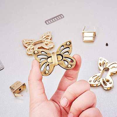 Zinc Alloy Bag Twist Lock Accessories PH-PALLOY-G233-02-1