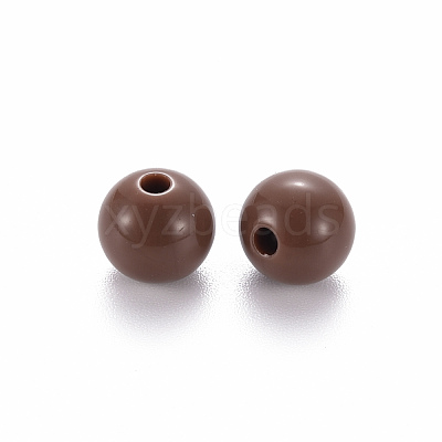 Opaque Acrylic Beads MACR-S370-C8mm-A17-1