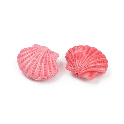 Synthetic Coral Carved Beads CORA-S025-02B-02-1
